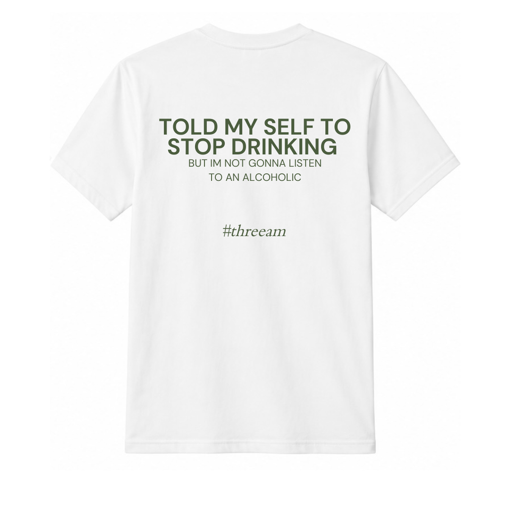 Told my self to stop drinking