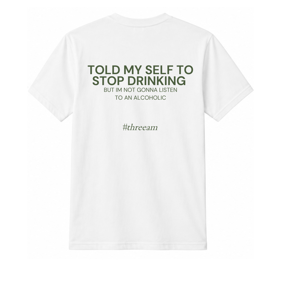 Told my self to stop drinking