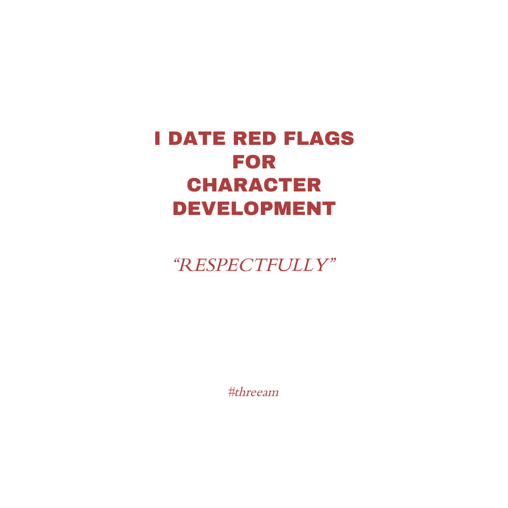 I date red flags