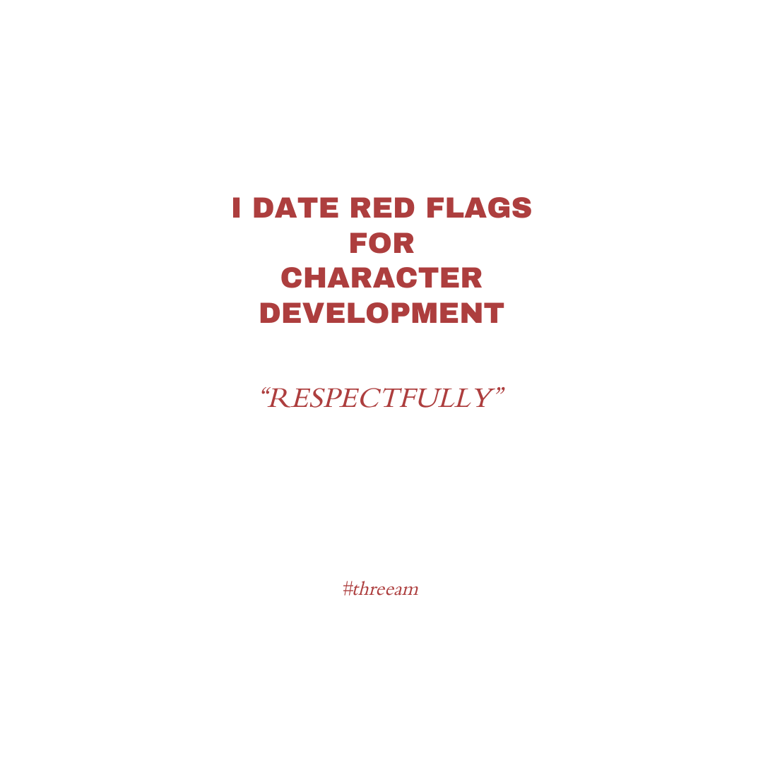 I date red flags