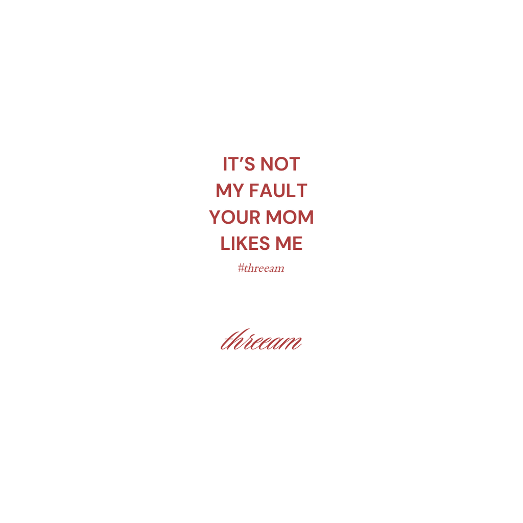 It's not my fault