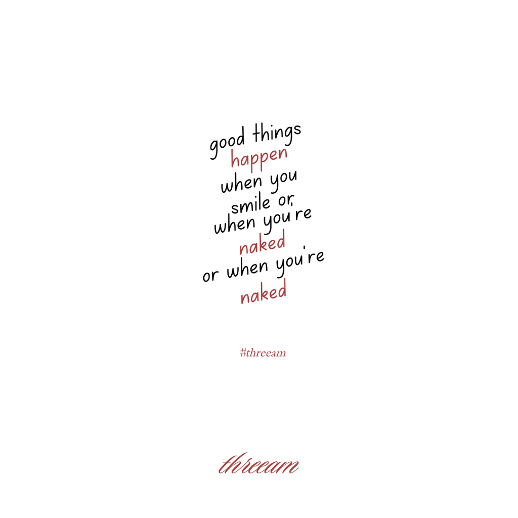 Good things happen