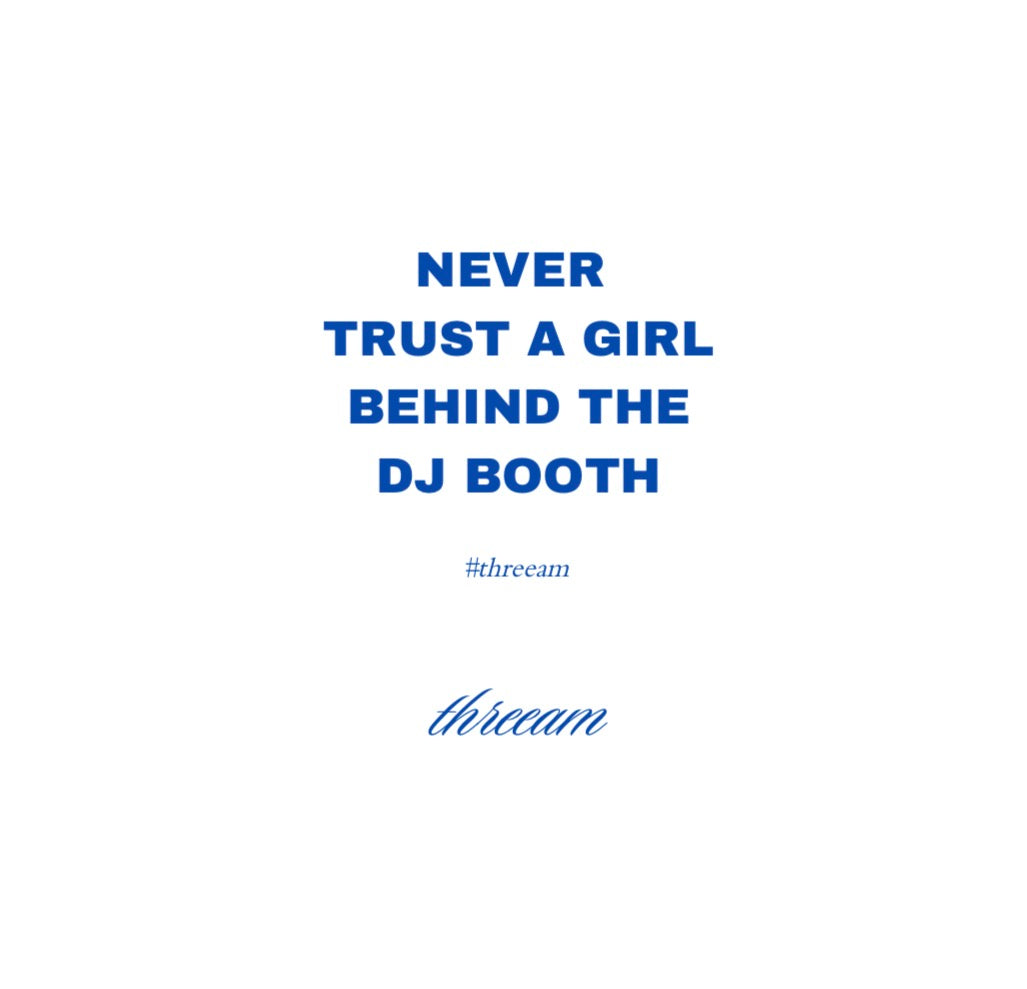 Never trust a girl