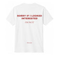 Sorry if i look